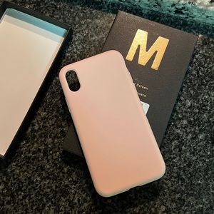 NEW iPhone X Silicone Case with Soft Lining